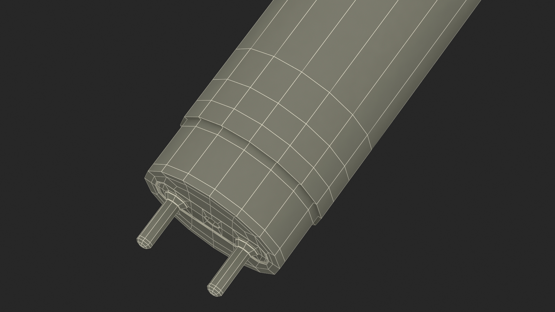 Fluorescent Light Tube 3D