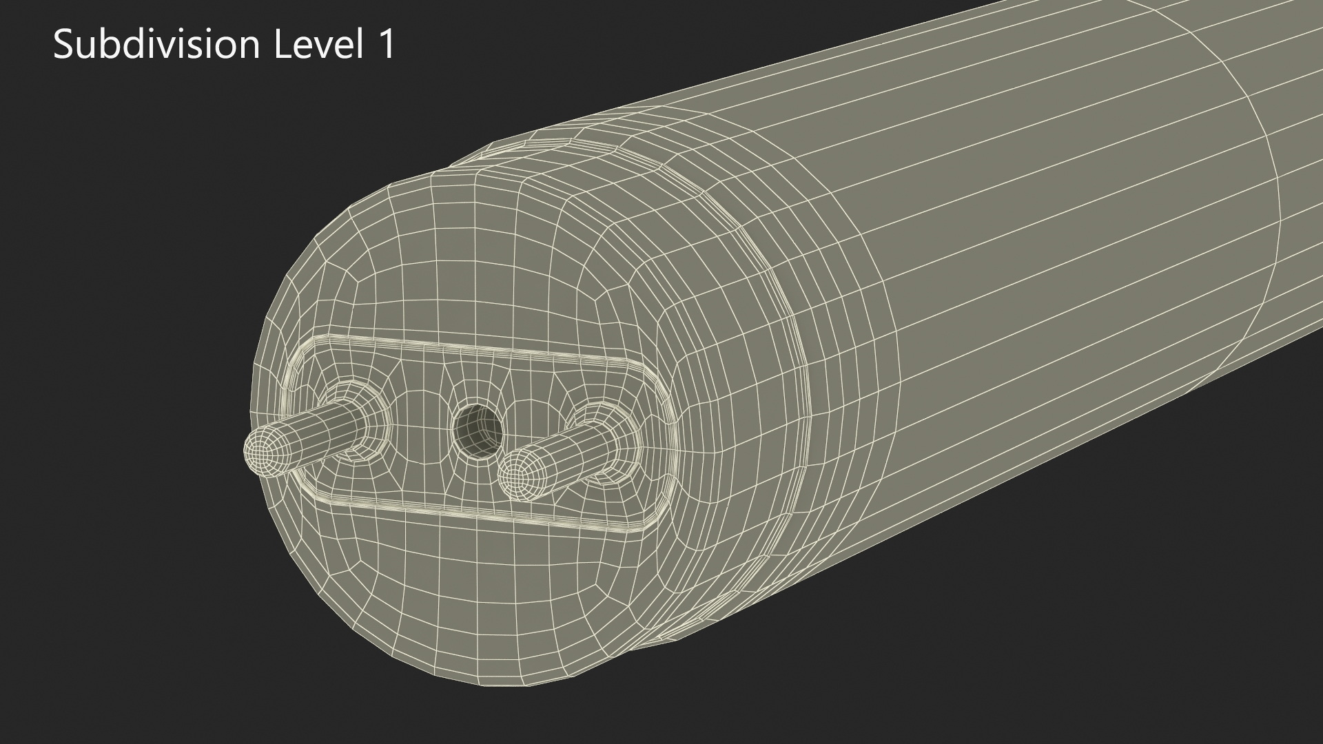 Fluorescent Light Tube 3D