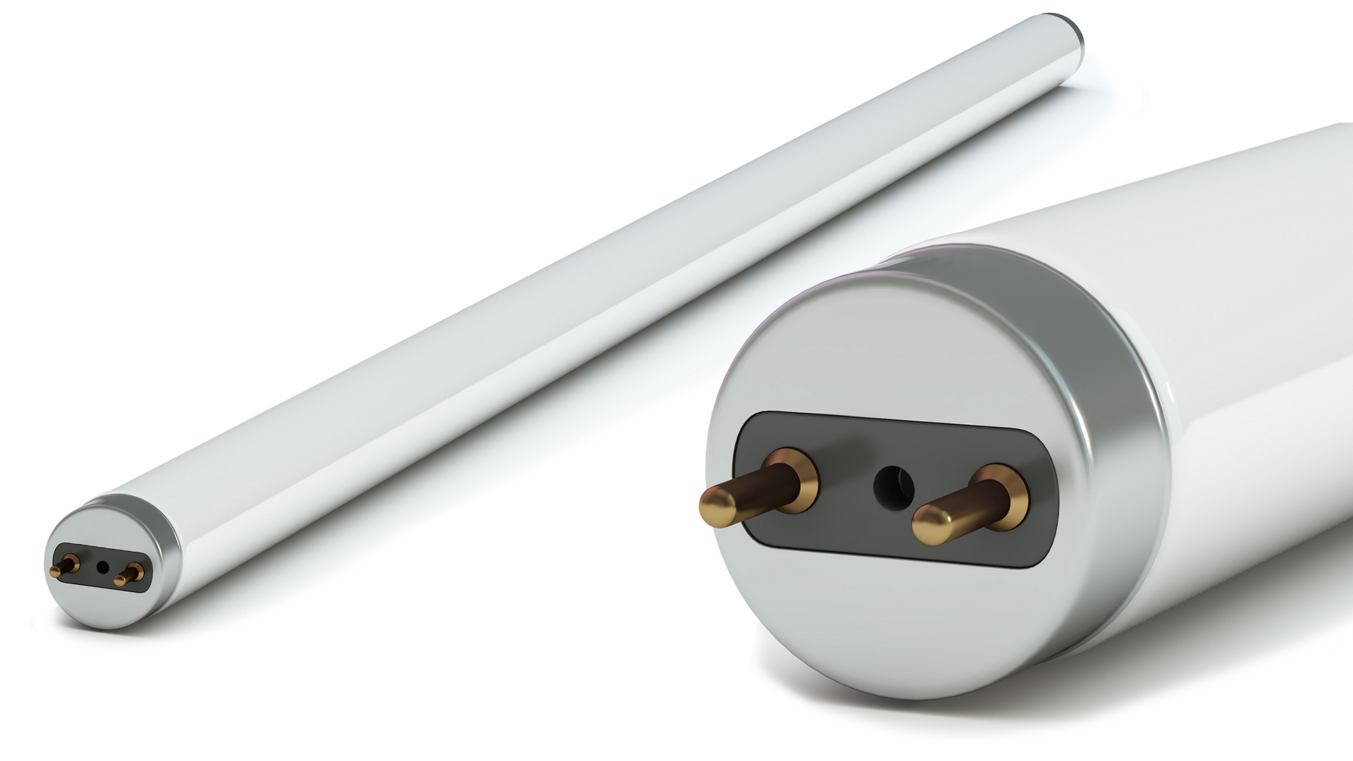 Fluorescent Light Tube 3D