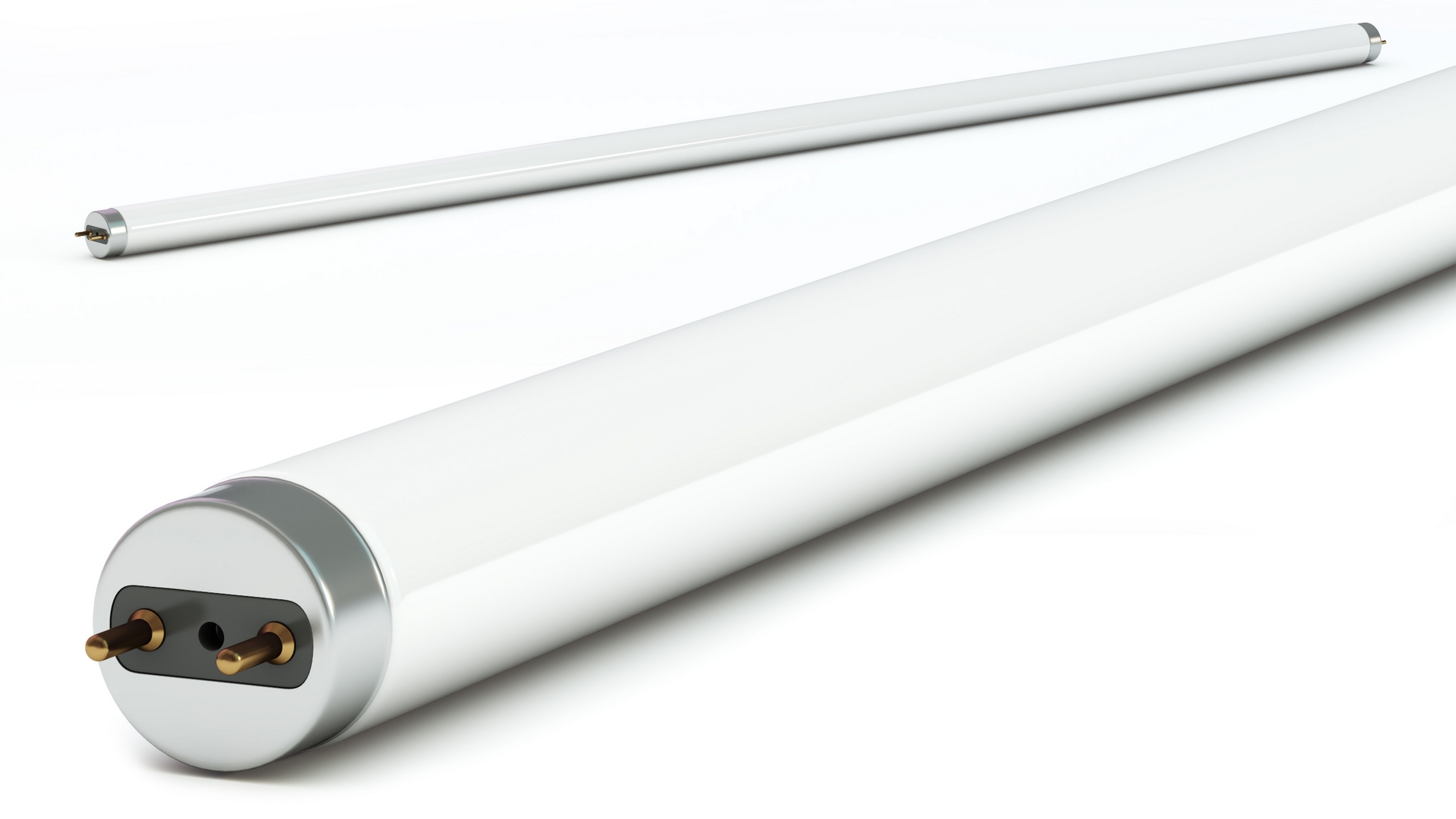 Fluorescent Light Tube 3D