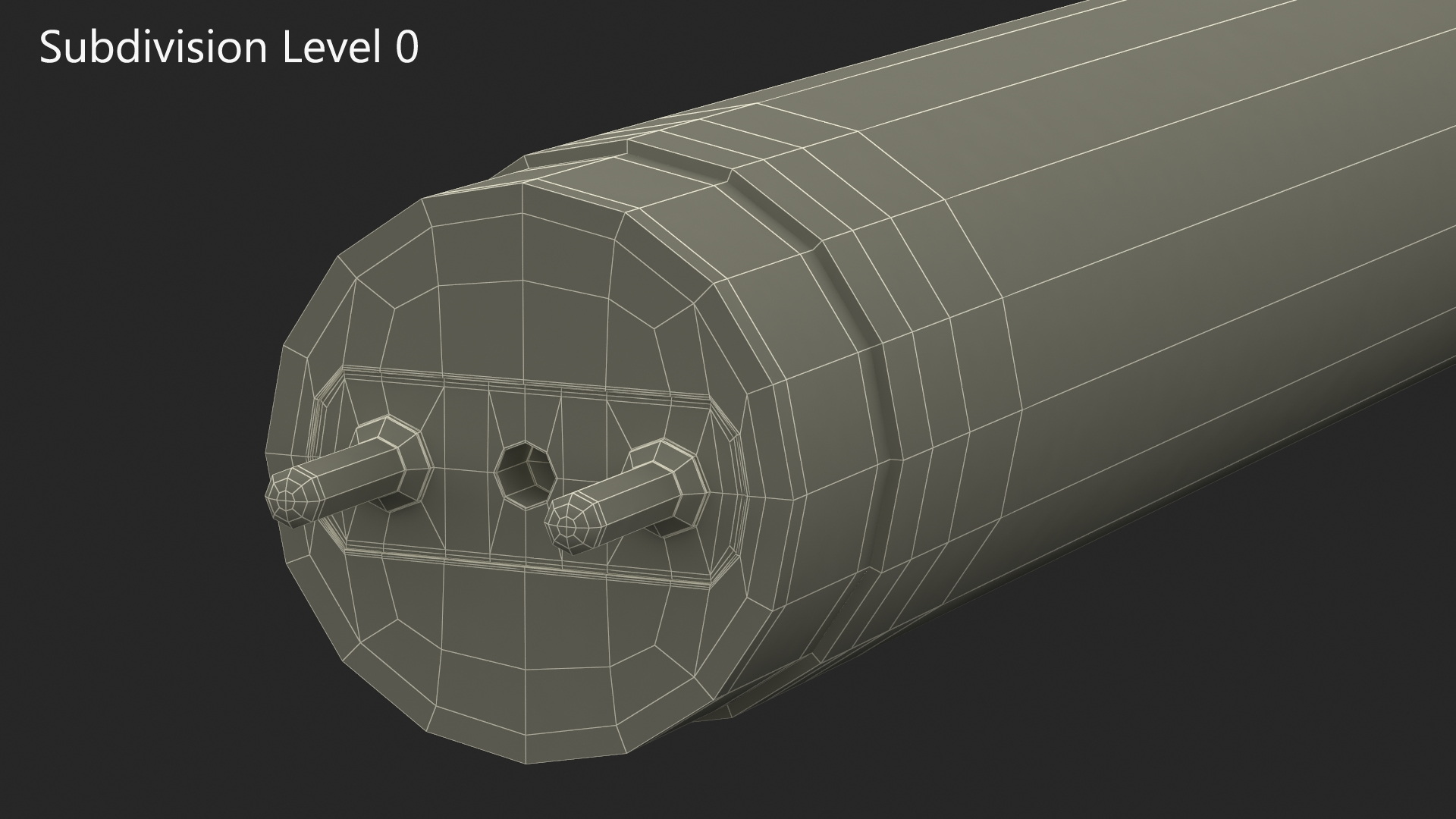 Fluorescent Light Tube 3D