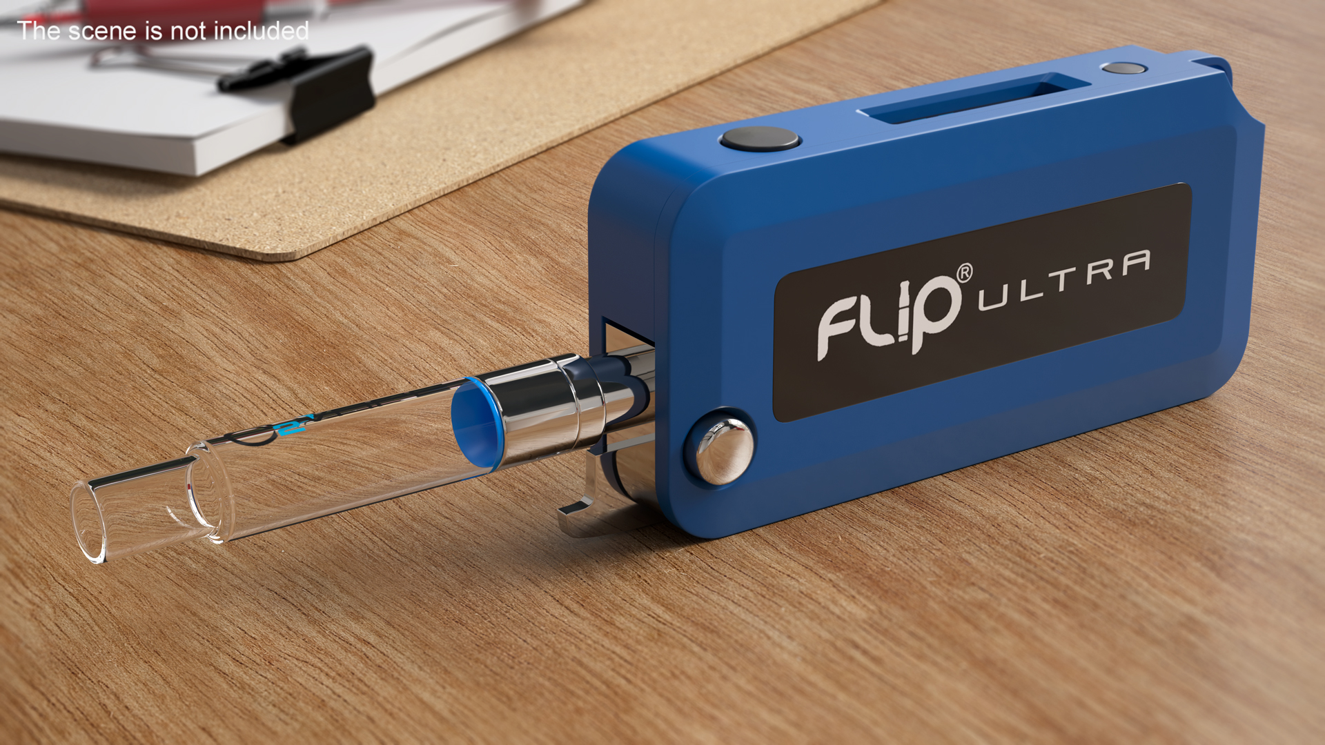 3D model Vape Pen O2VAPE Flip Ultra Unfolded Blue