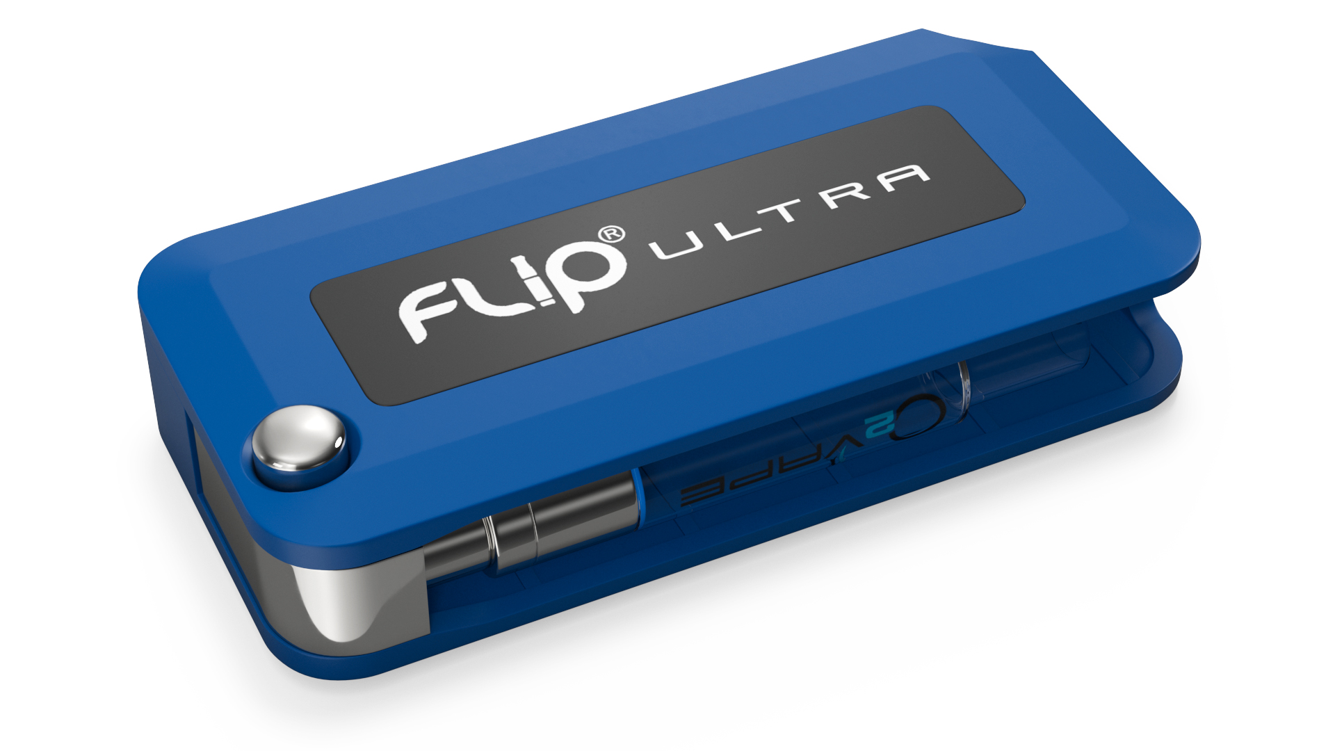 3D model Vape Pen O2VAPE Flip Ultra Unfolded Blue