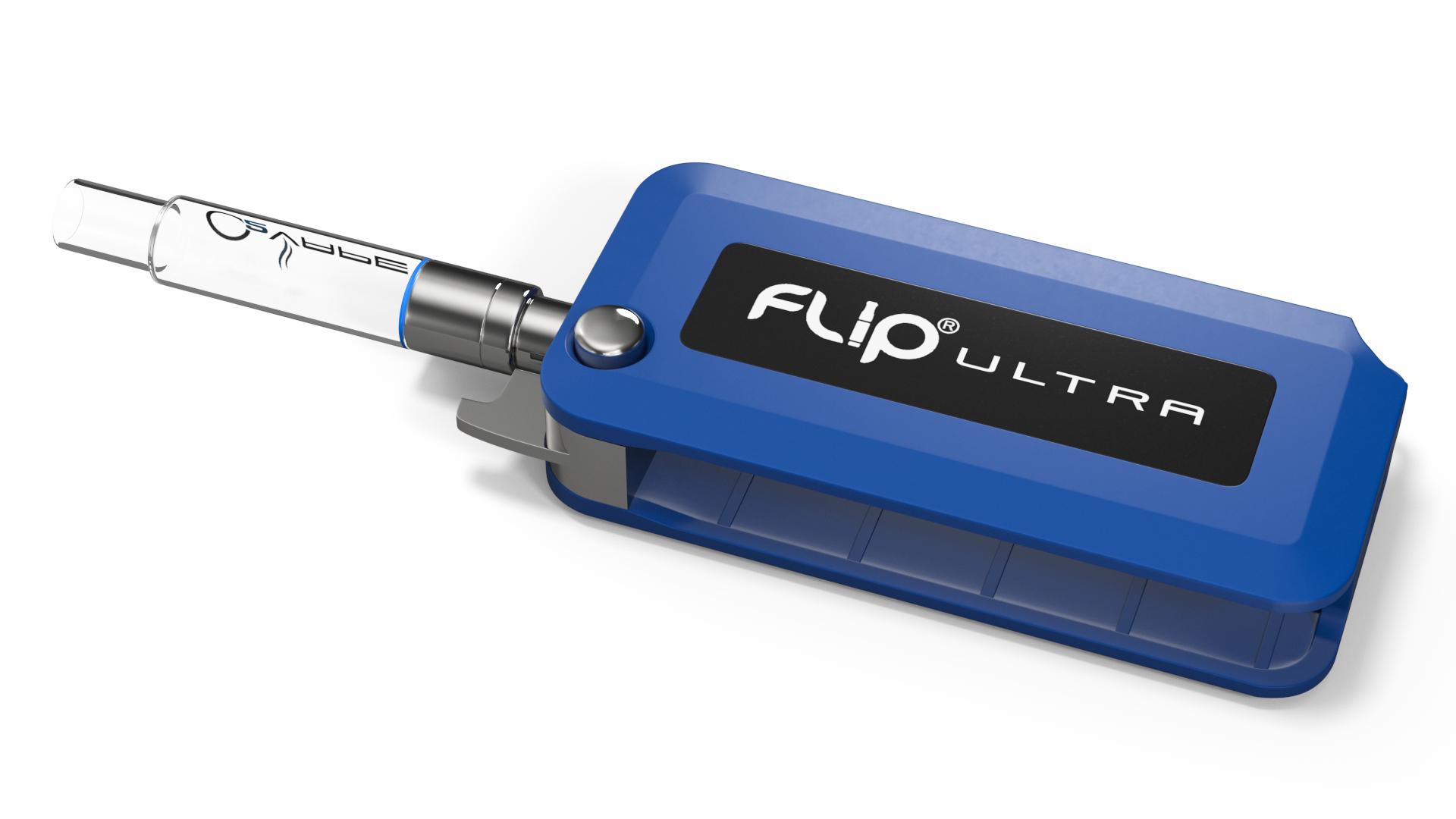 3D model Vape Pen O2VAPE Flip Ultra Unfolded Blue