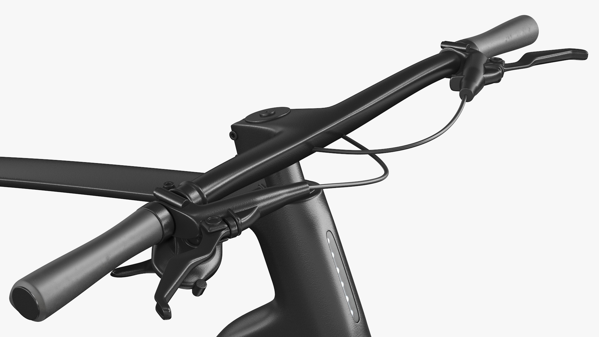 3D model Carbon Electric Road Bicycle Rigged