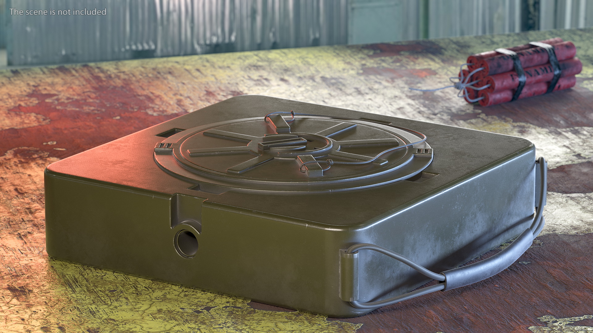 M19 Anti Tank Landmine 3D
