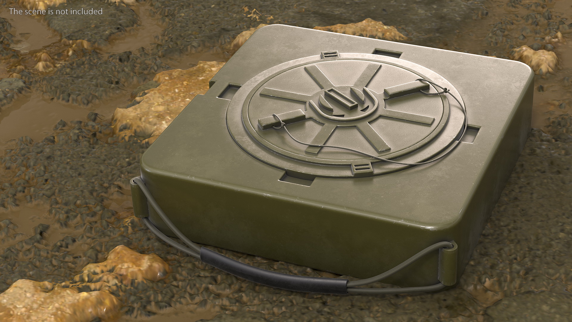M19 Anti Tank Landmine 3D