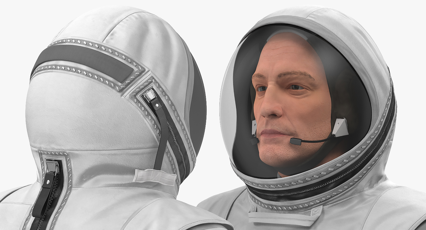 Astronaut in Spacesuit 3D