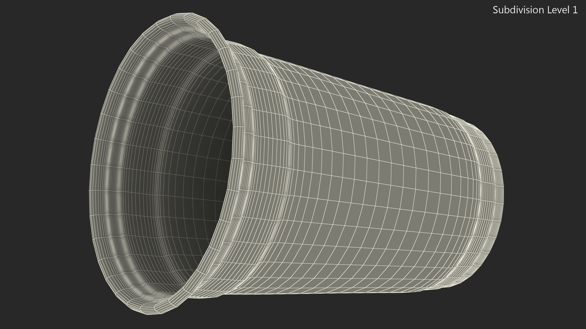 Plastic Cup Your Text Green 3D