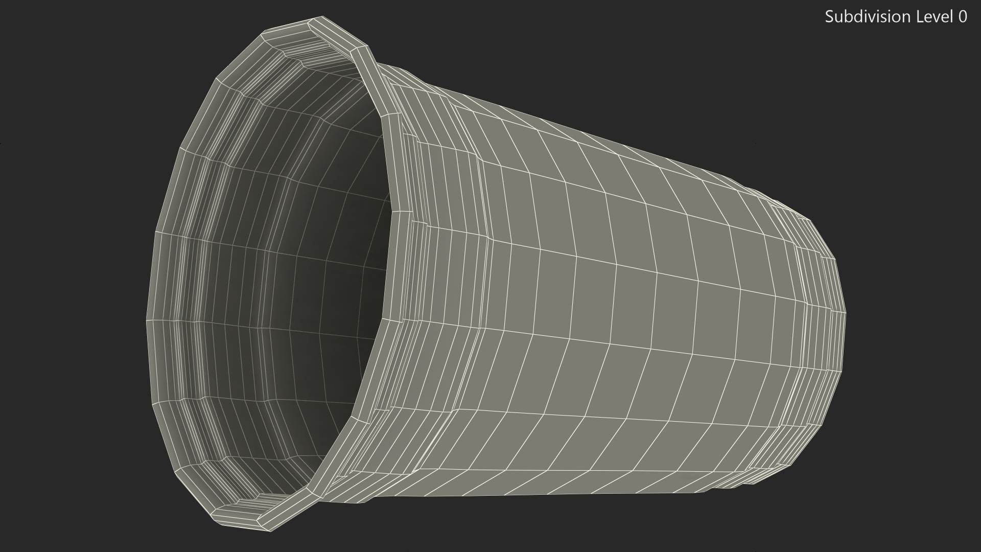 Plastic Cup Your Text Green 3D