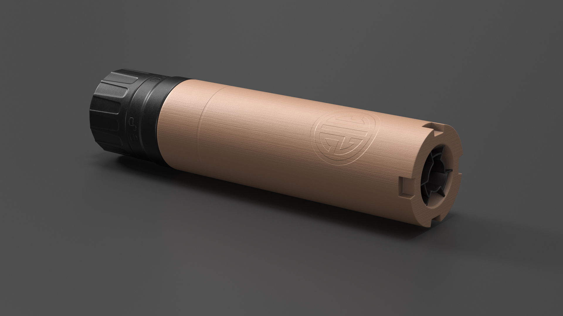 3D Moderator Silencer model