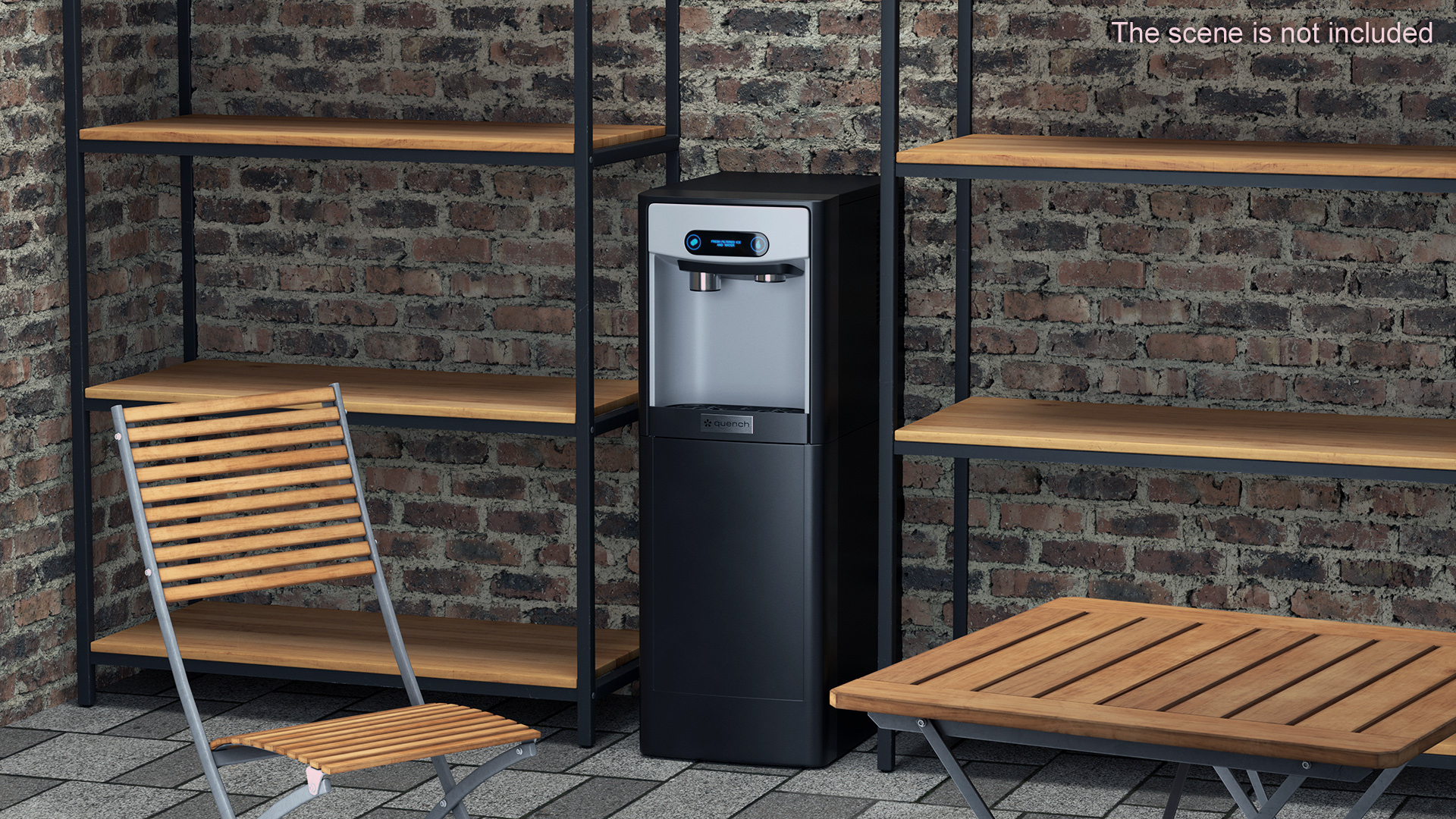 3D Touchless Water Dispenser Quench Ice