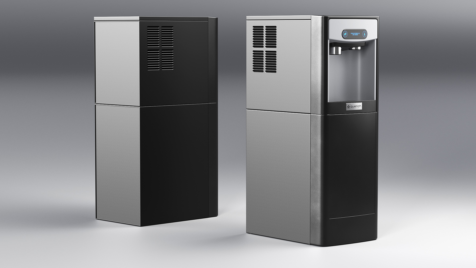 3D Touchless Water Dispenser Quench Ice