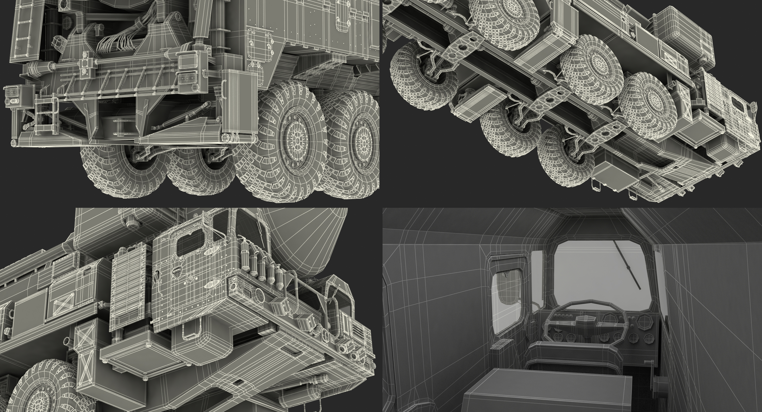 3D RT 2PM Topol Mobile Intercontinental Ballistic Missile Rigged