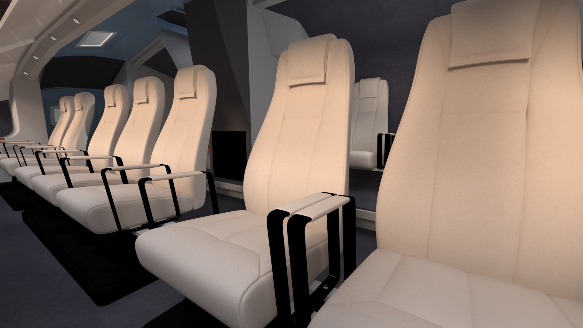 Luxury Catamaran Ferry 3D