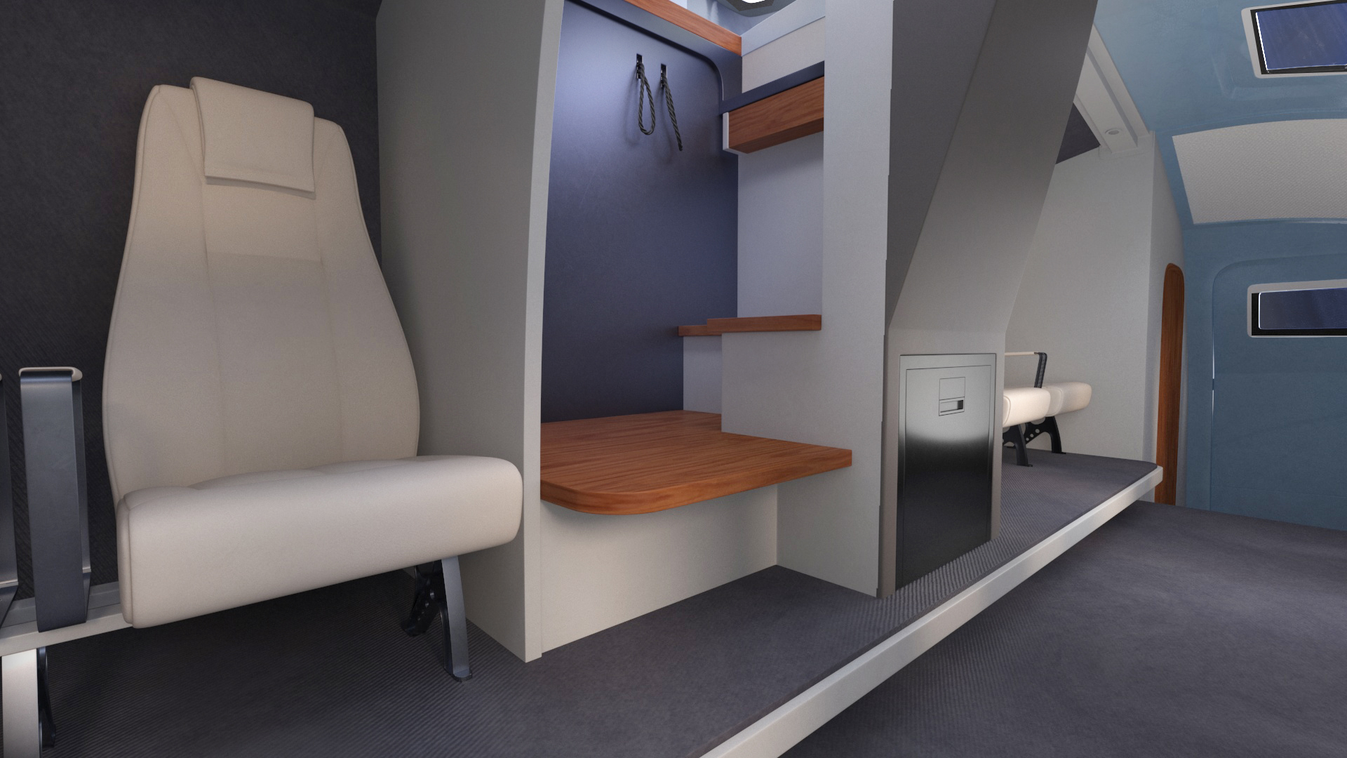 Luxury Catamaran Ferry 3D