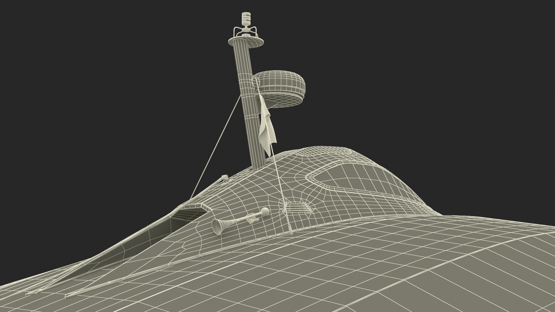 Luxury Catamaran Ferry 3D