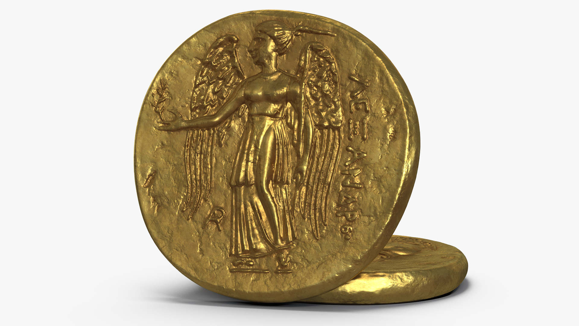 3D model Stater Alex Great Ancient Coin