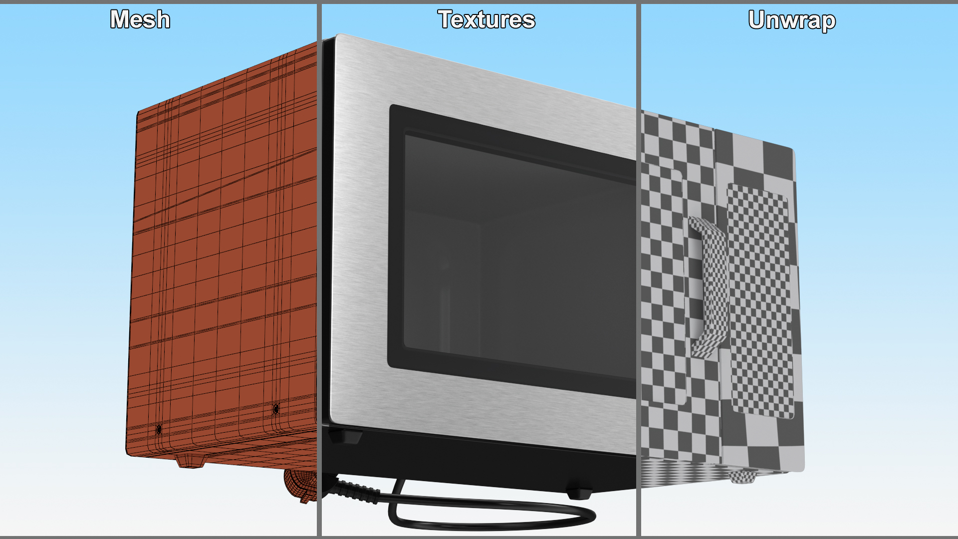 Panasonic Microwave Oven 3D model