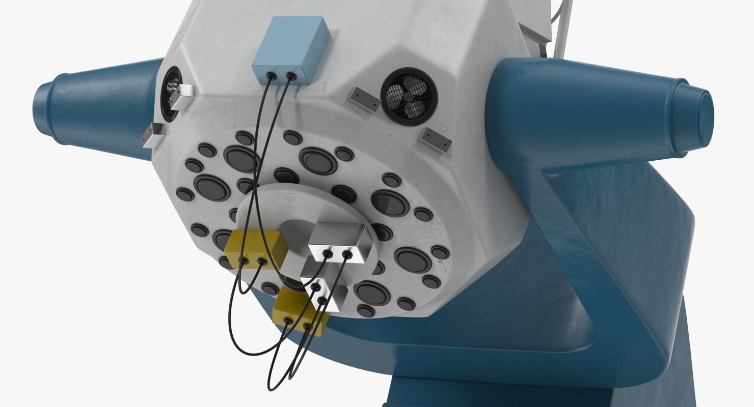 Observatory Building Rigged 3D