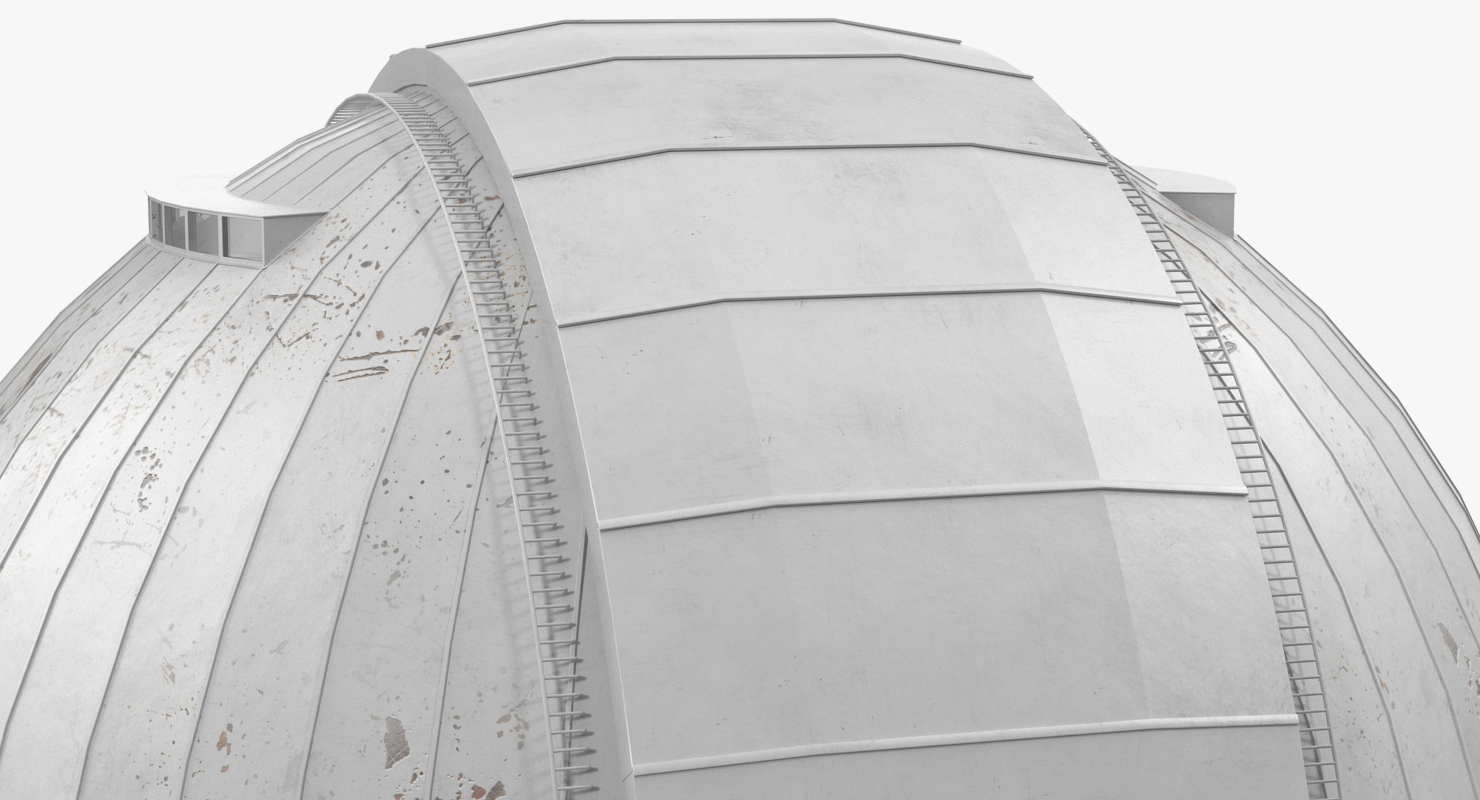 Observatory Building Rigged 3D