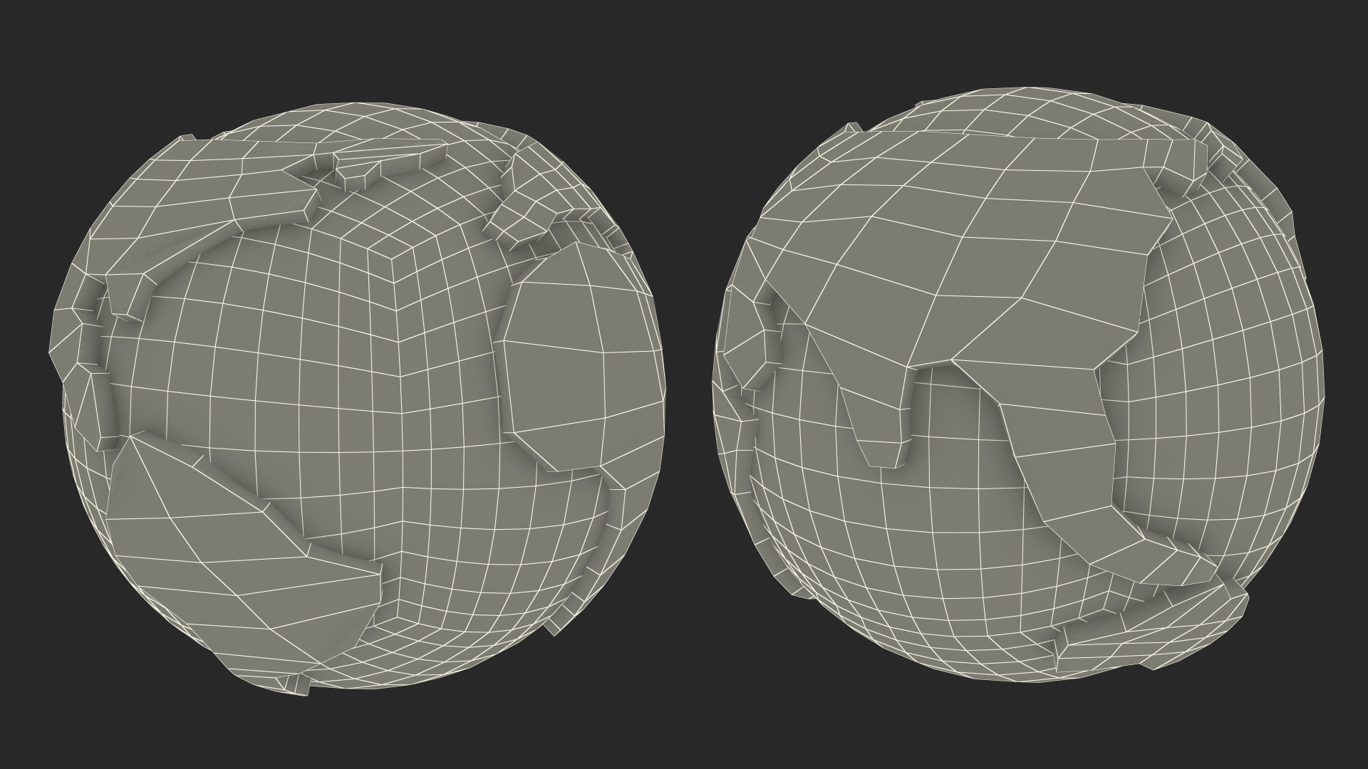 3D model Cartoon Planet Earth