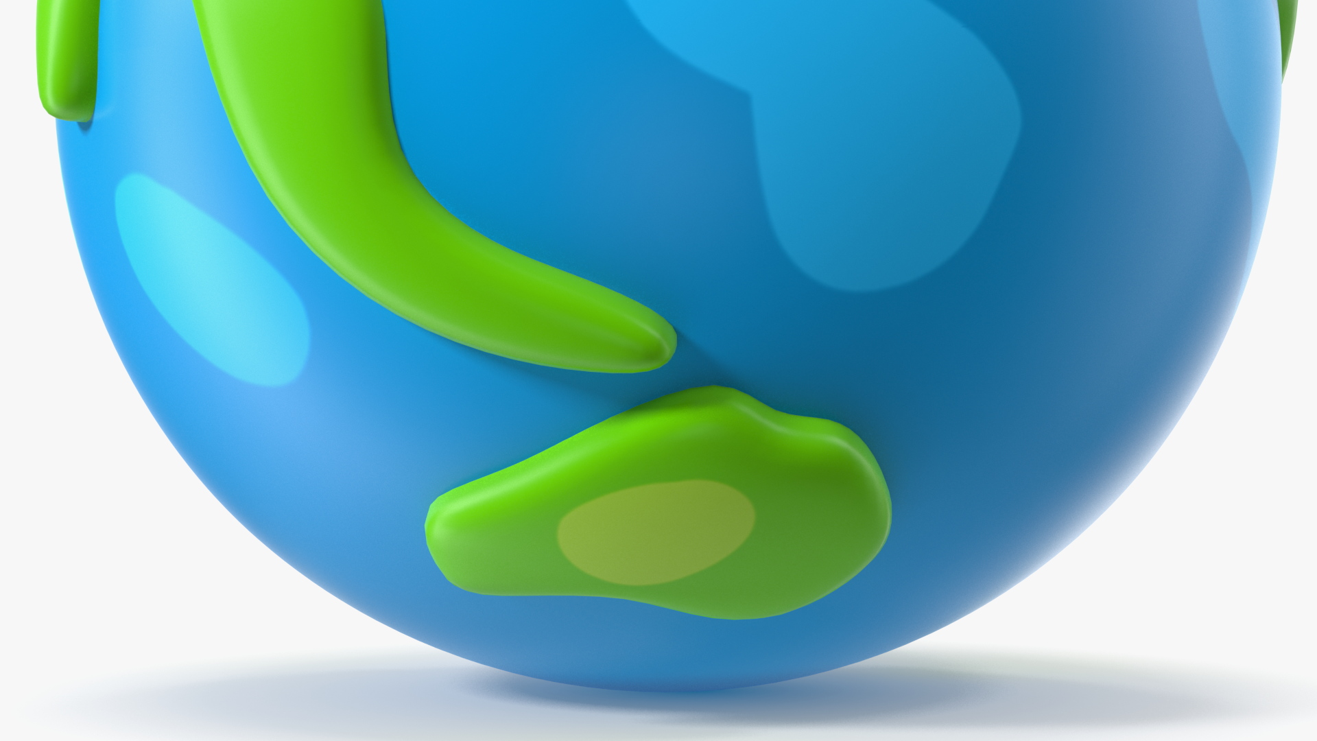 3D model Cartoon Planet Earth