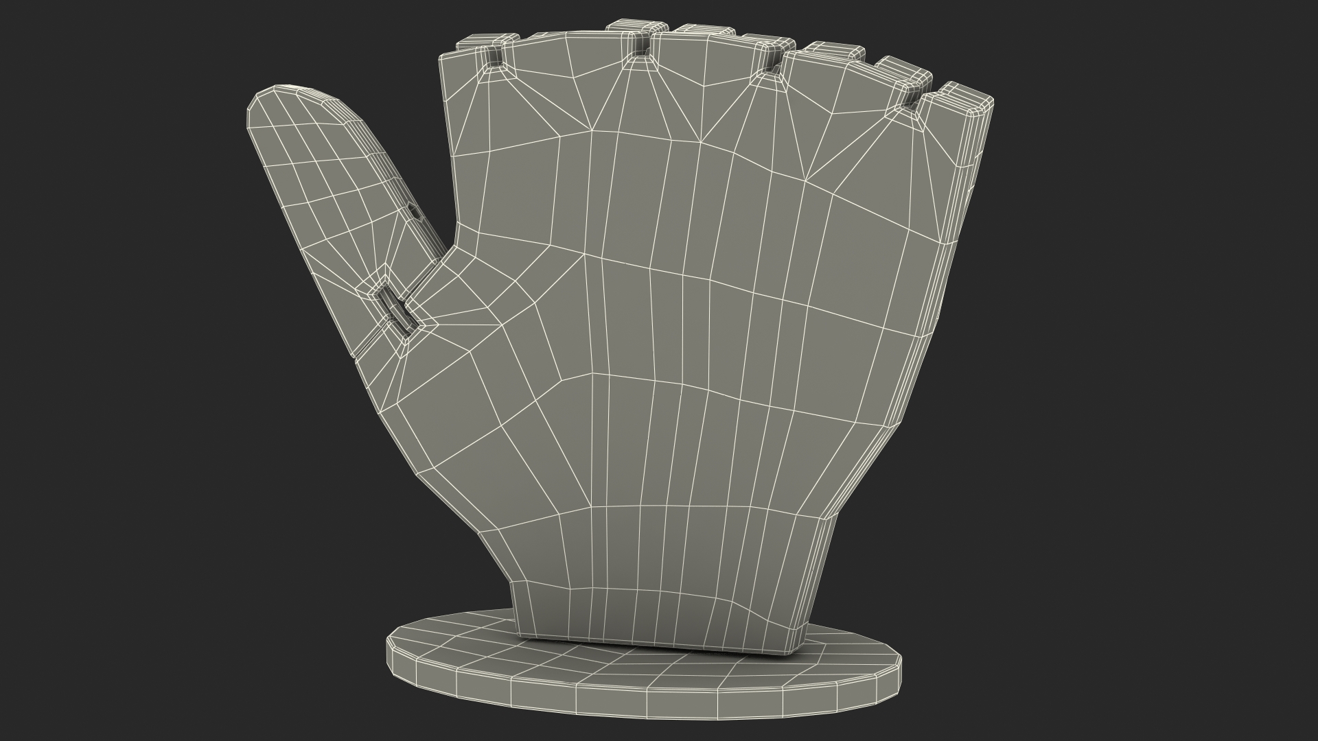 3D model Hand Thumb Up Symbol