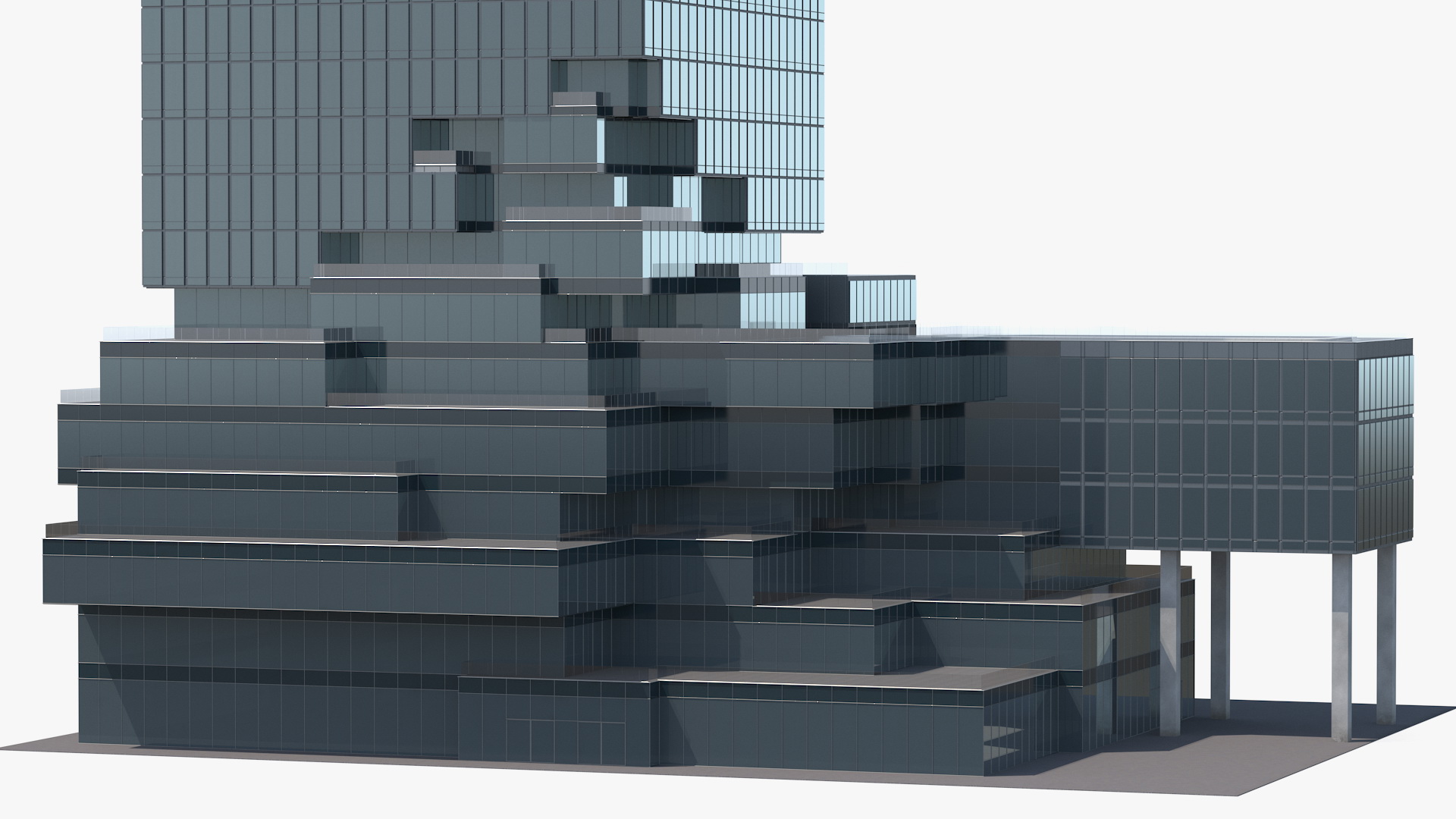 MahaNakhon Building 3D model