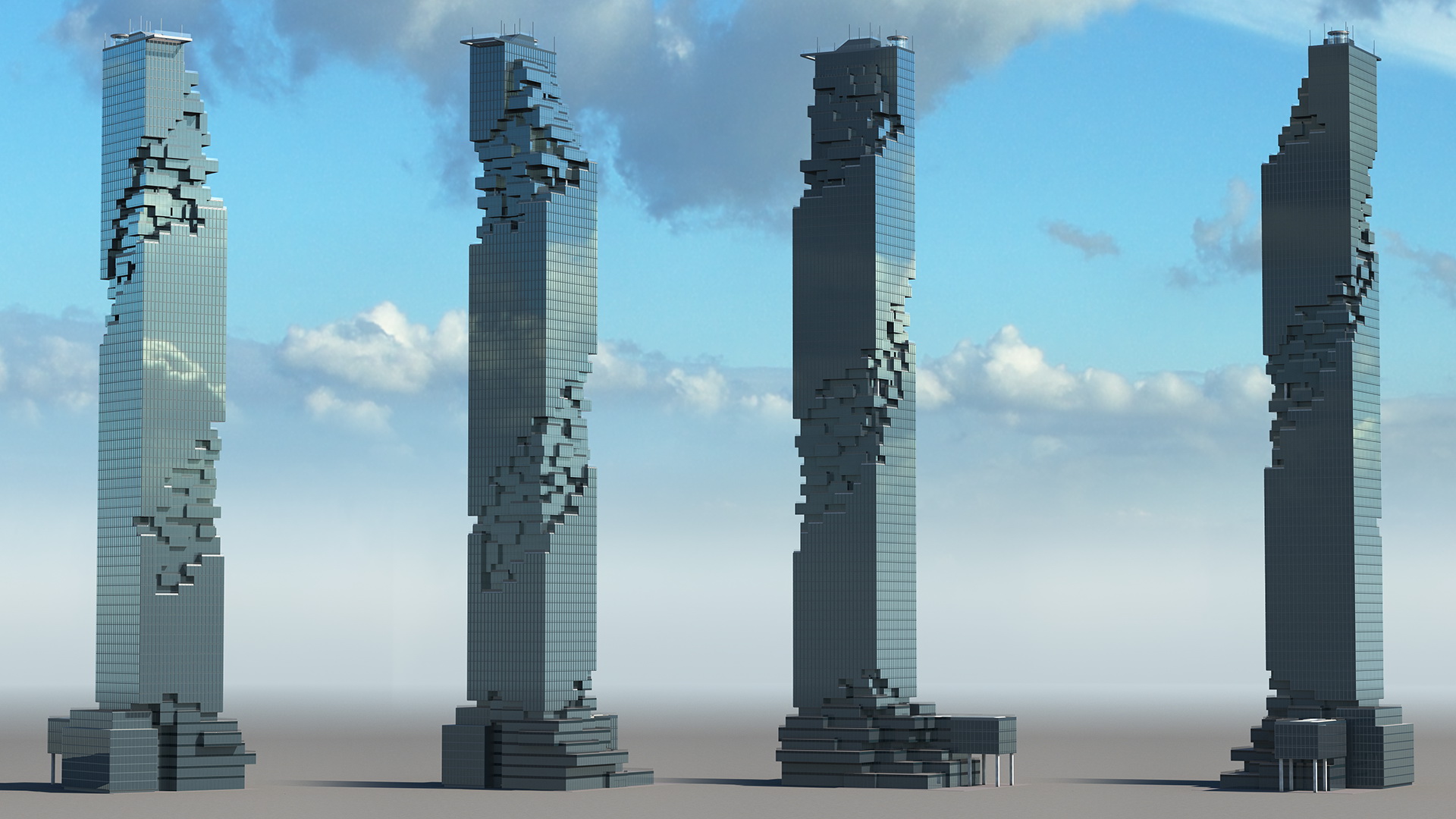MahaNakhon Building 3D model