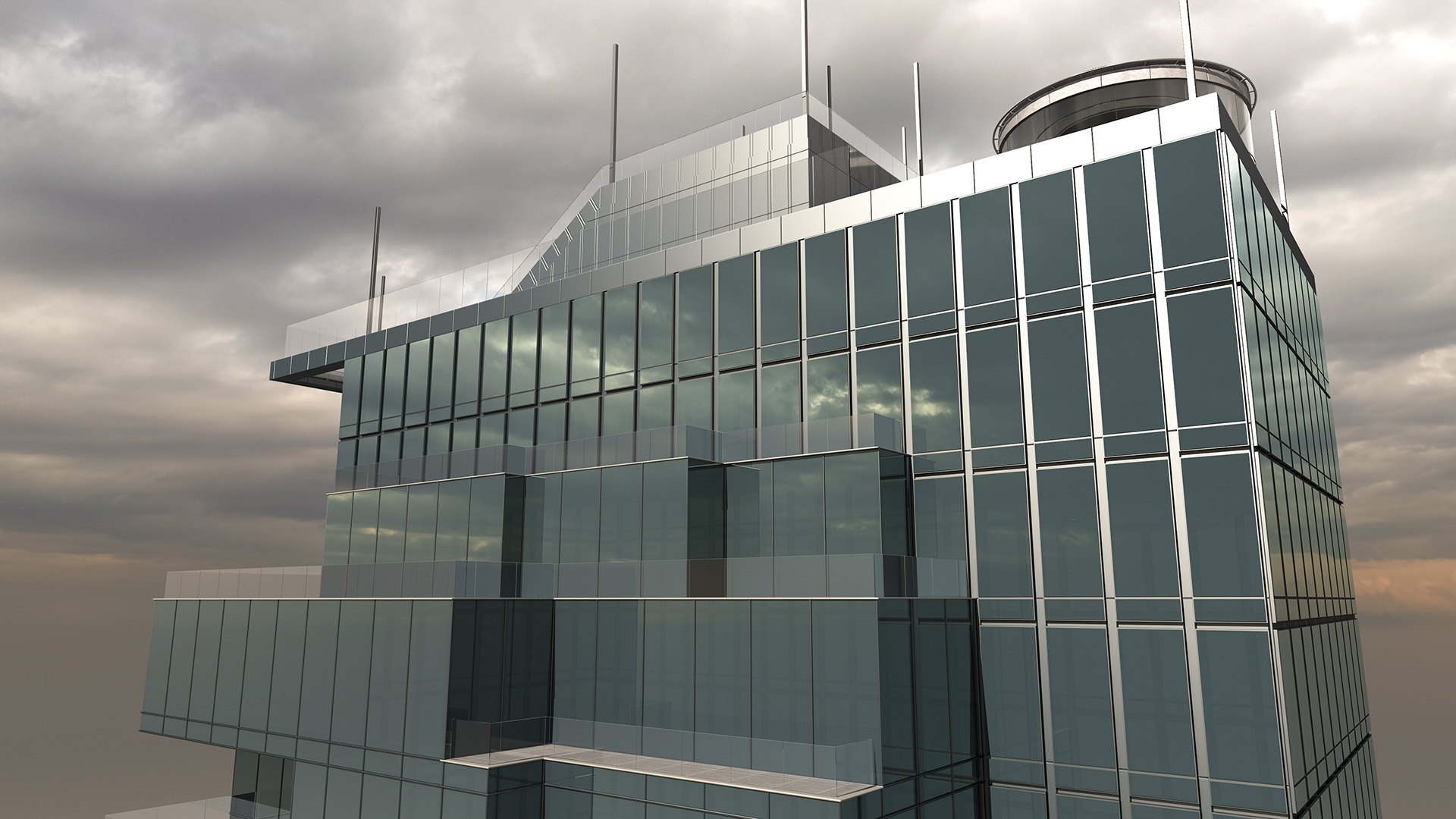 MahaNakhon Building 3D model
