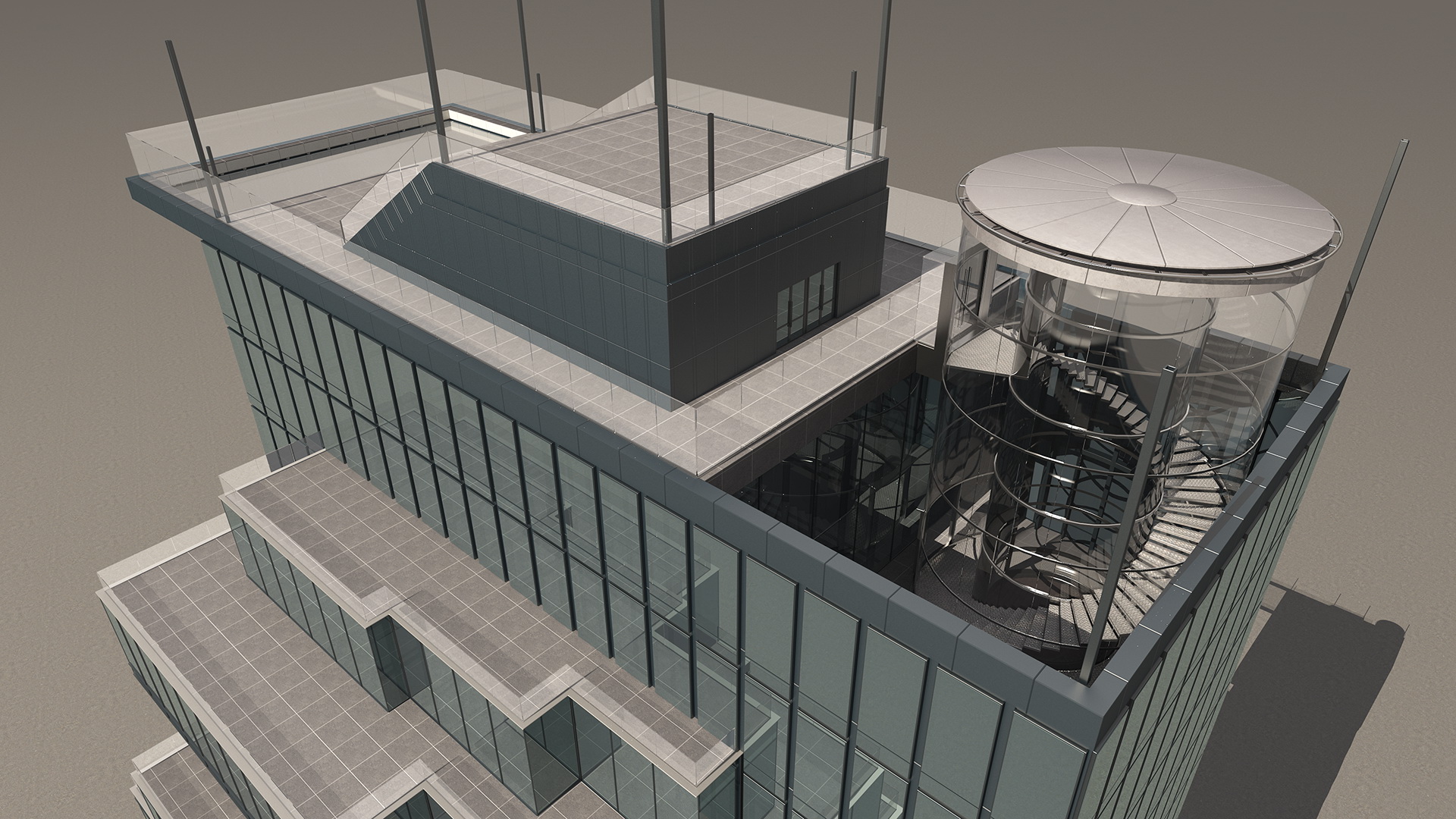 MahaNakhon Building 3D model