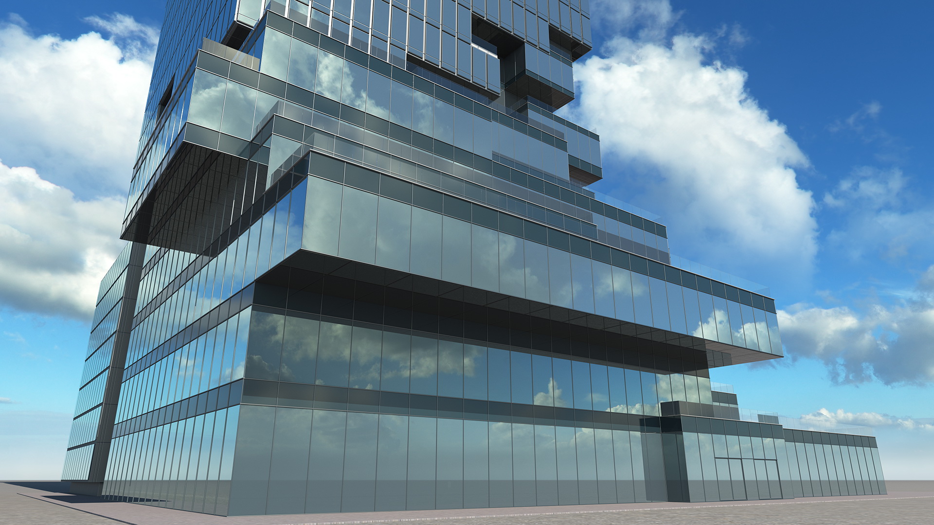 MahaNakhon Building 3D model