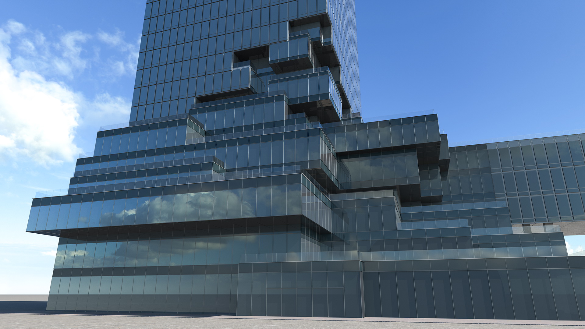 MahaNakhon Building 3D model