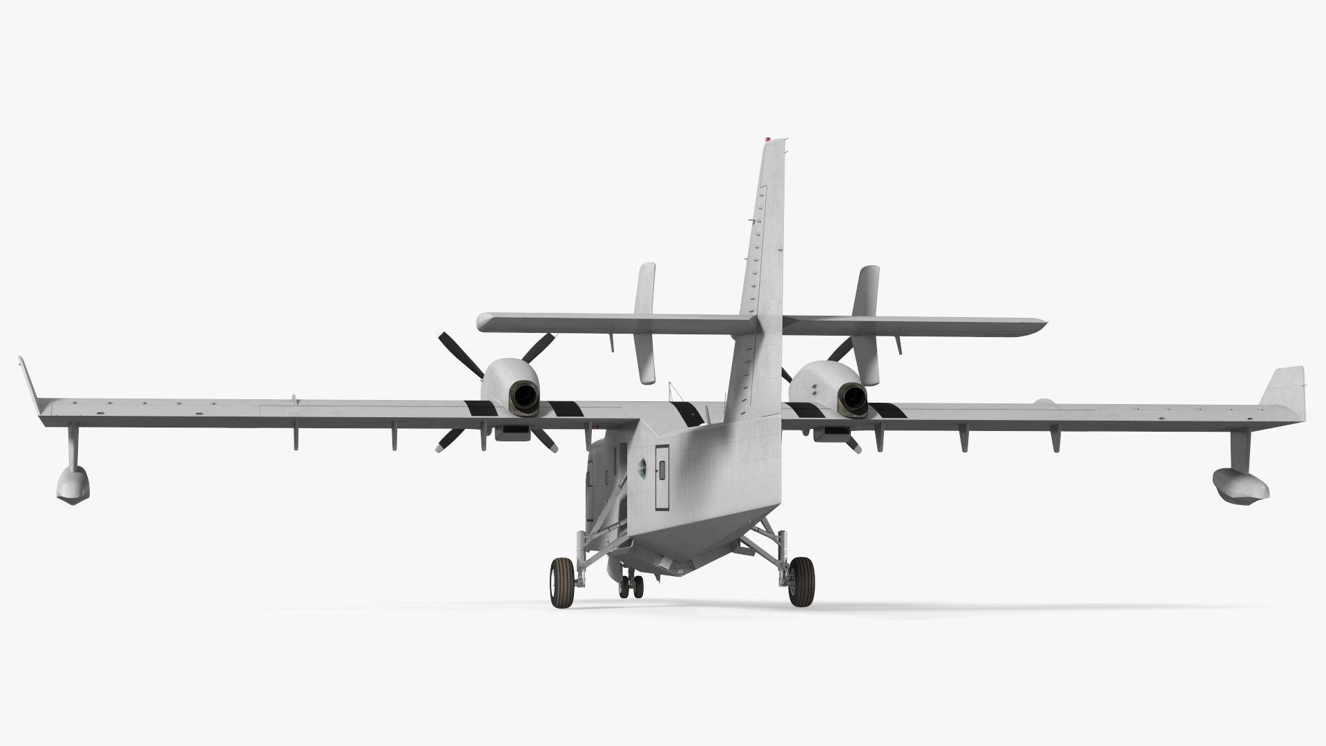 3D Amphibious Aircraft Rigged