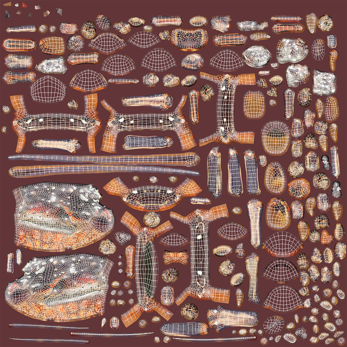 Langouste 3D model