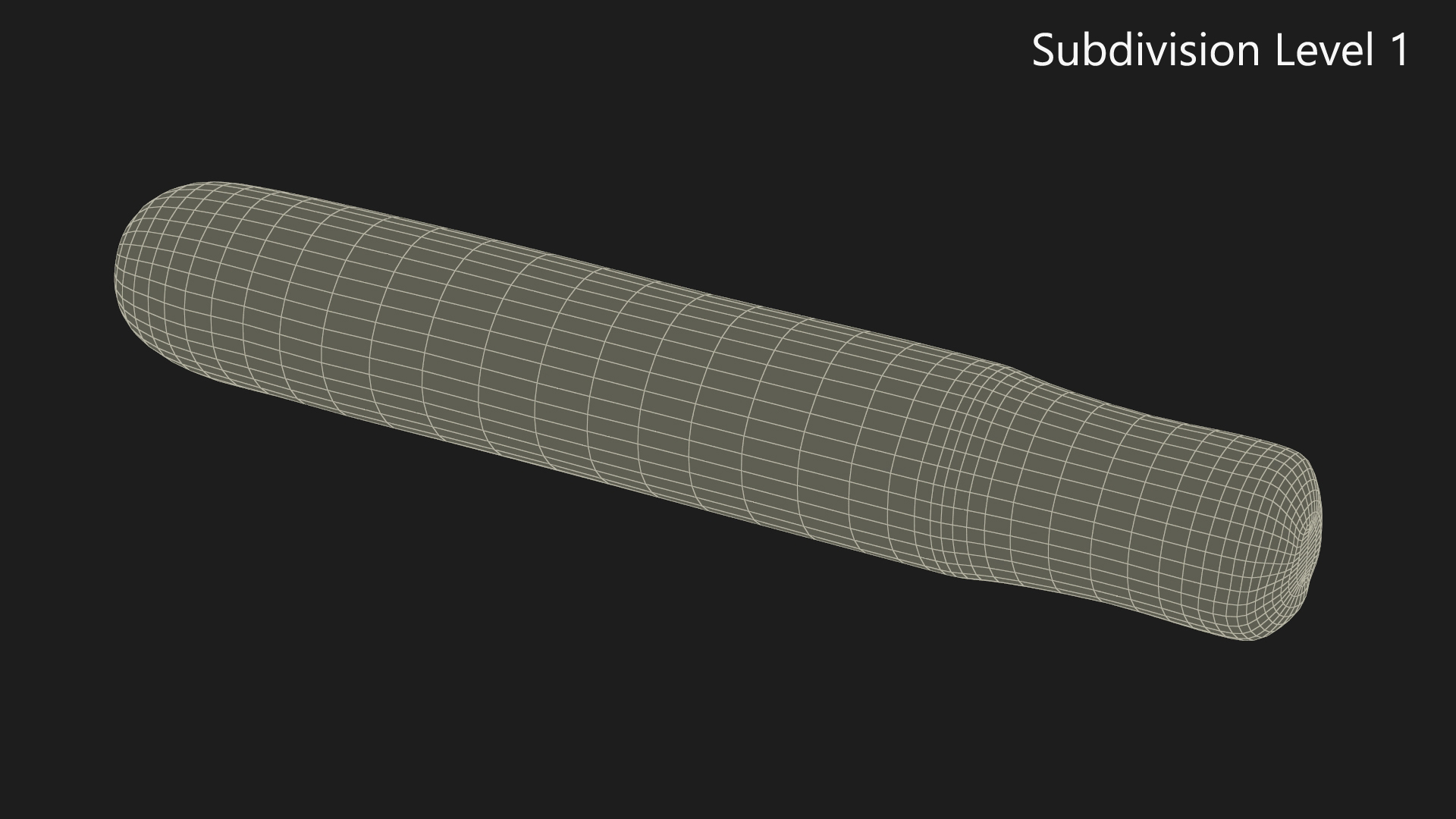 3D model Cuban Cigar Short Smoking