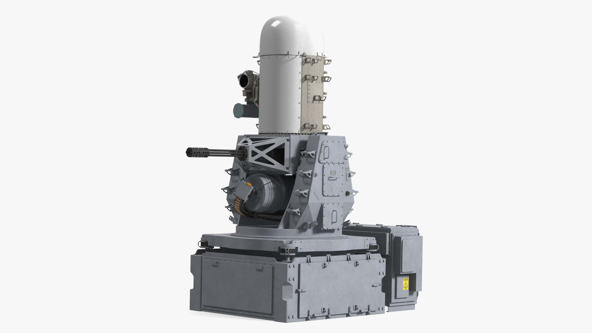 3D Mark 15 Phalanx Close-In Weapon System Marine Rigged for Cinema 4D