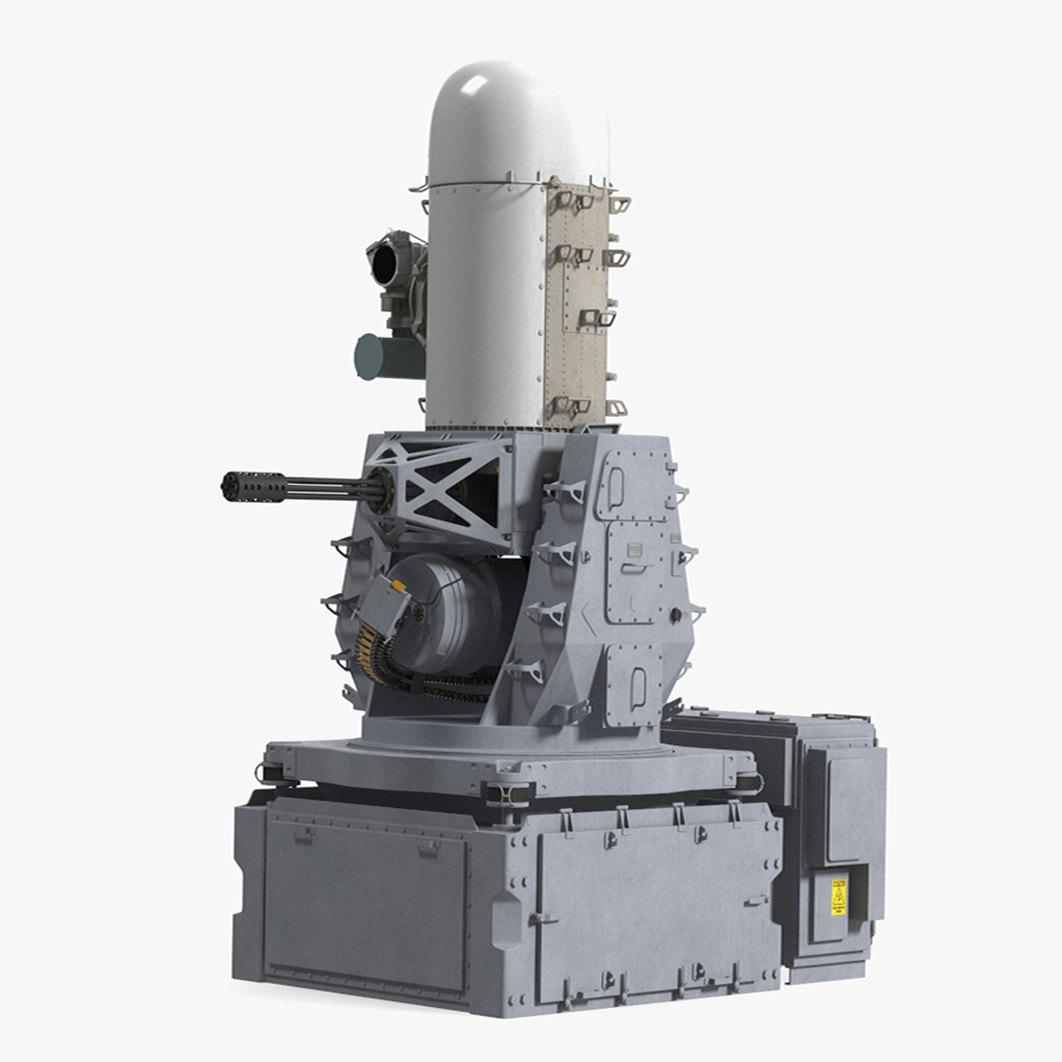 3D Mark 15 Phalanx Close-In Weapon System Marine Rigged for Cinema 4D
