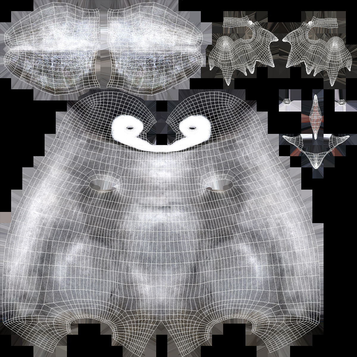 Baby Emperor Penguin Rigged 3D