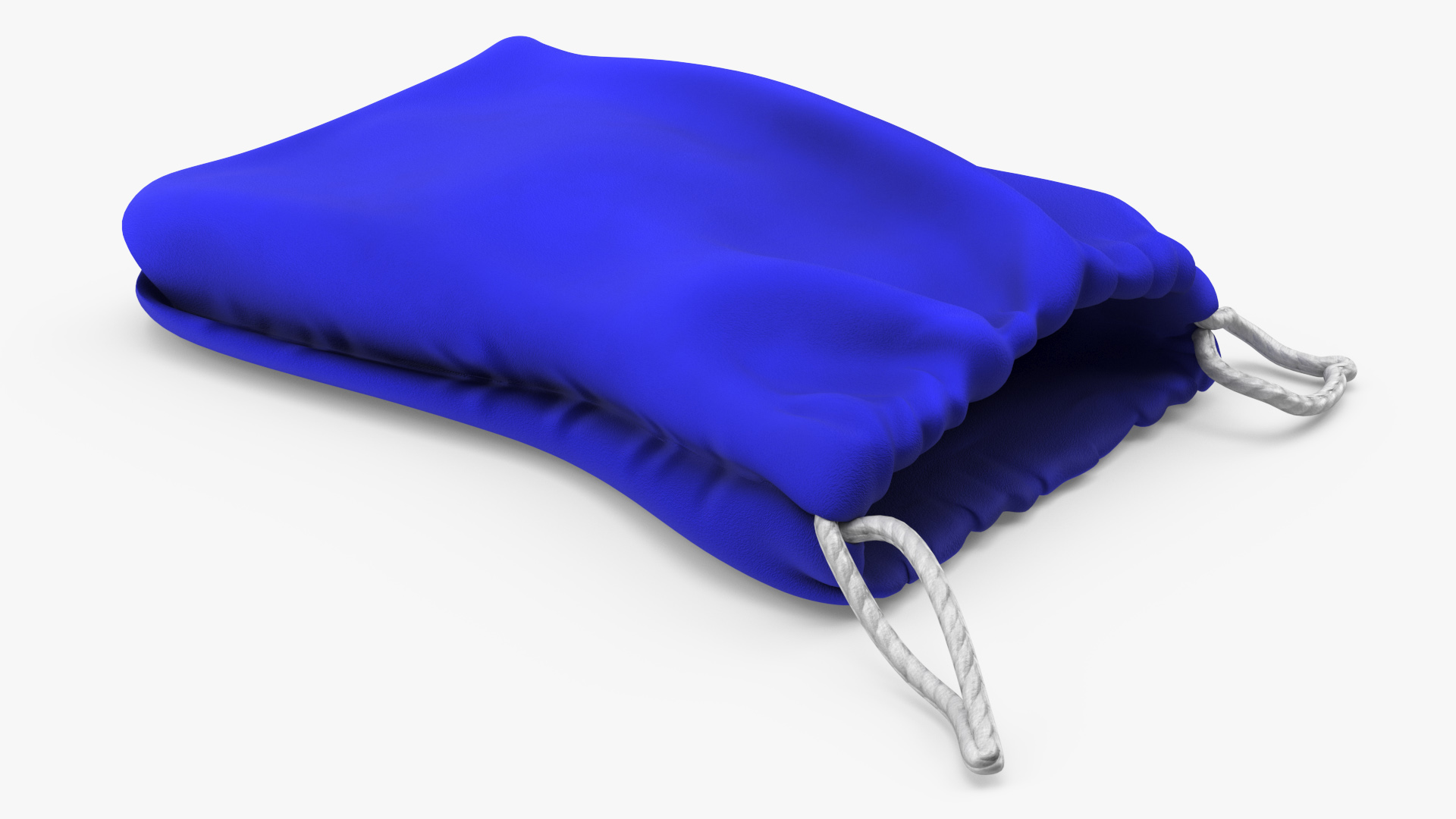 3D Blue Cloth Pouch