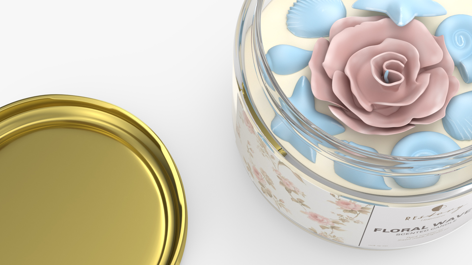 3D Jar Candle ReStory model