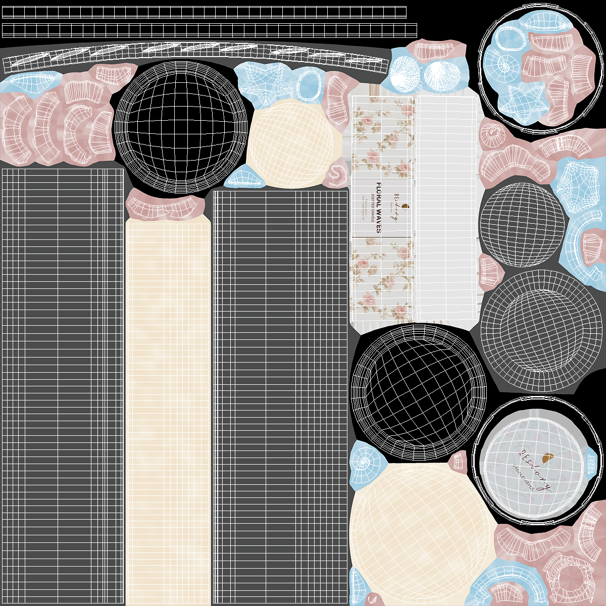 3D Jar Candle ReStory model