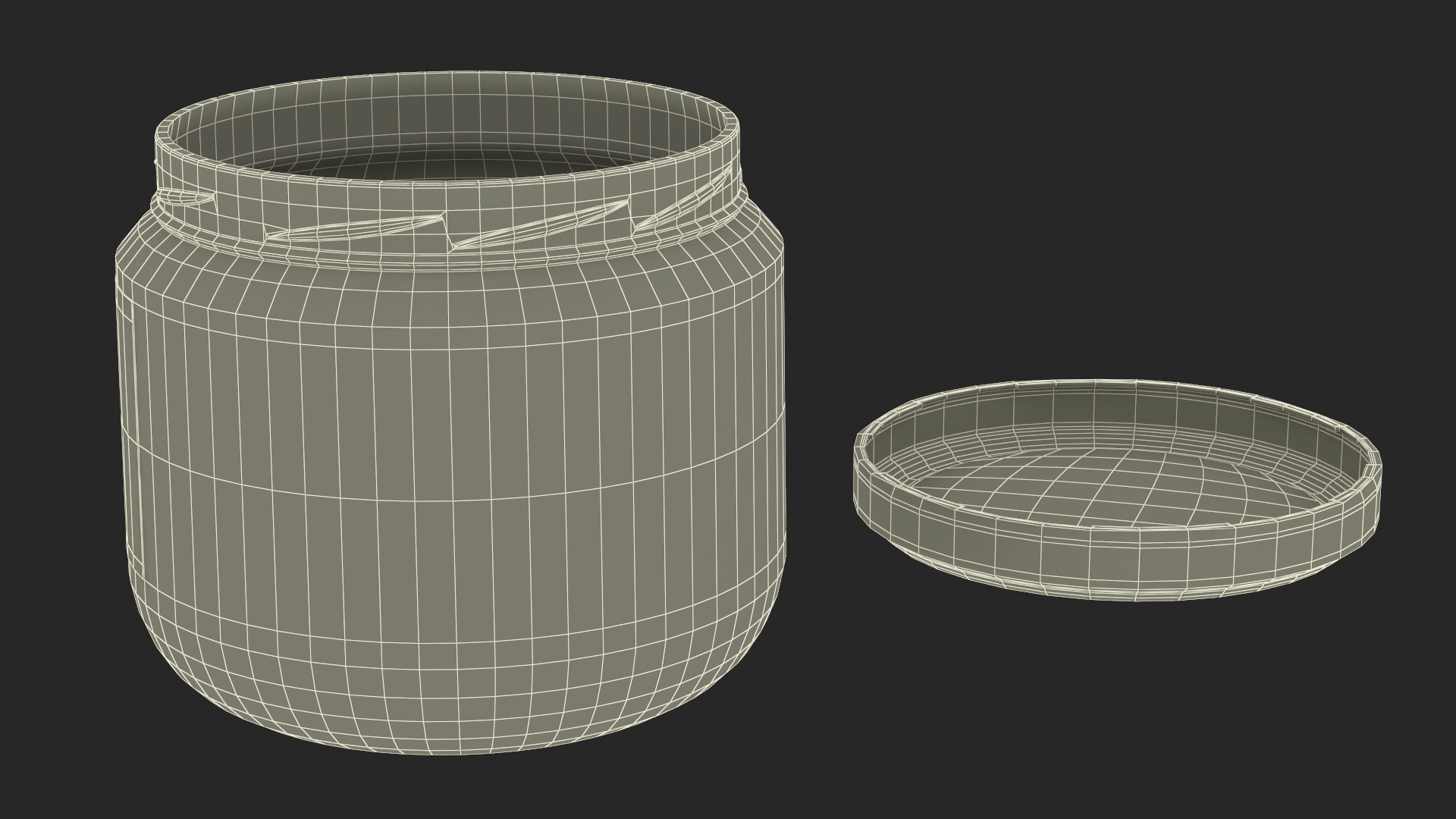 3D Jar Candle ReStory model