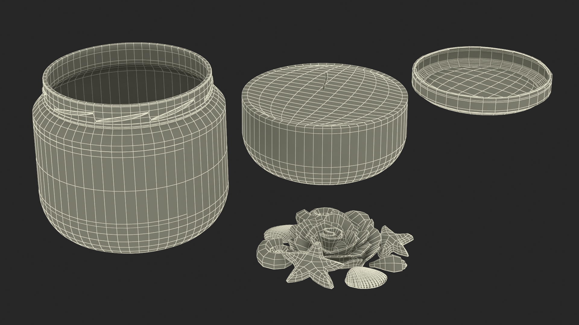 3D Jar Candle ReStory model
