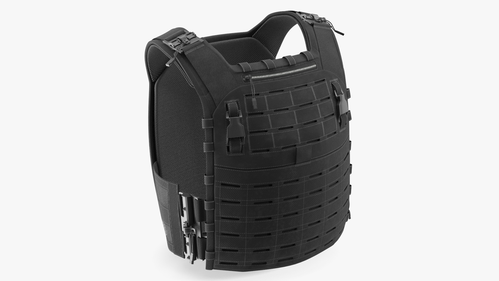 3D Plate Carrier Ballistic Vest model