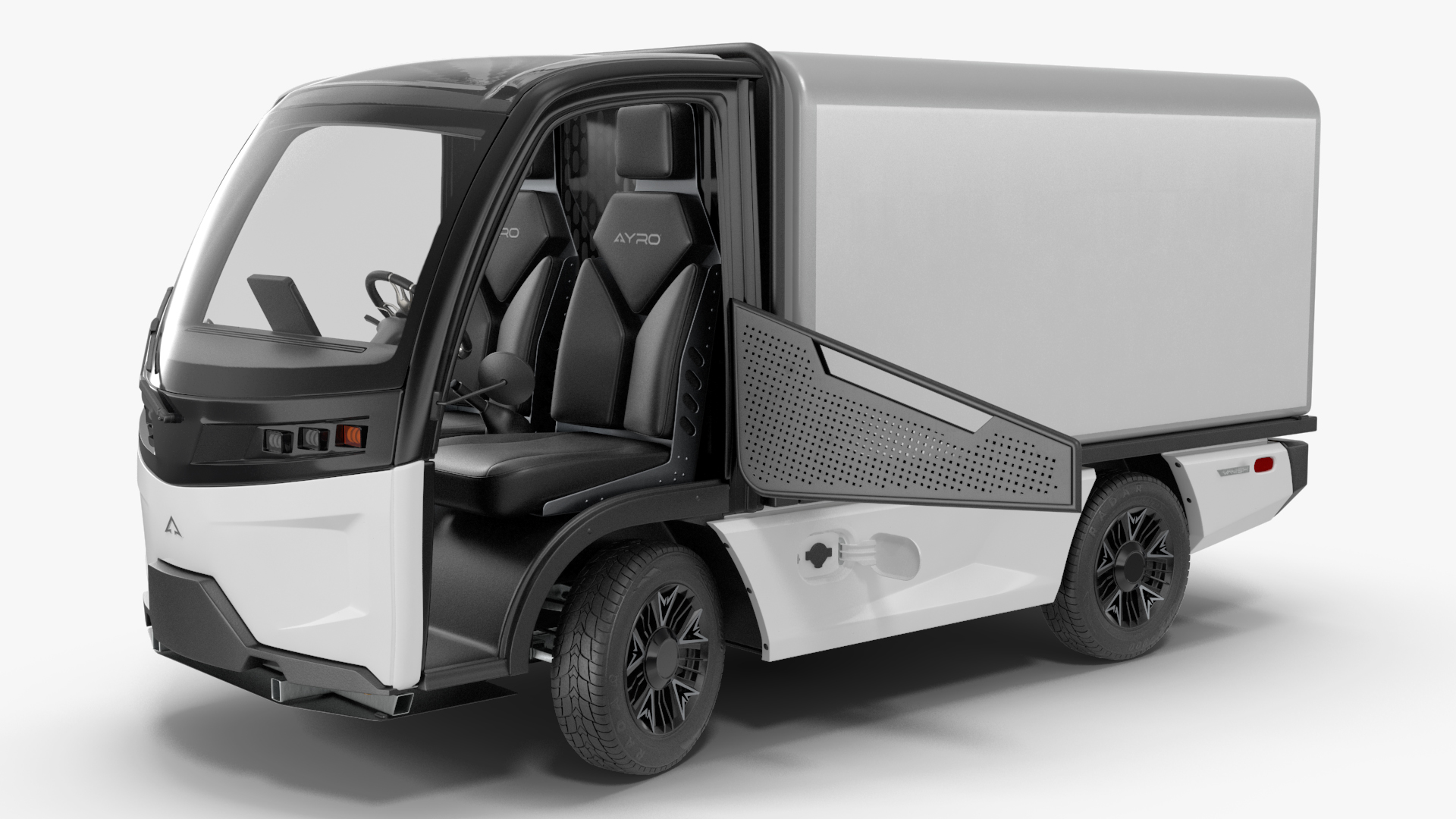 AYRO Vanish Electric Mini Box Truck Rigged 3D