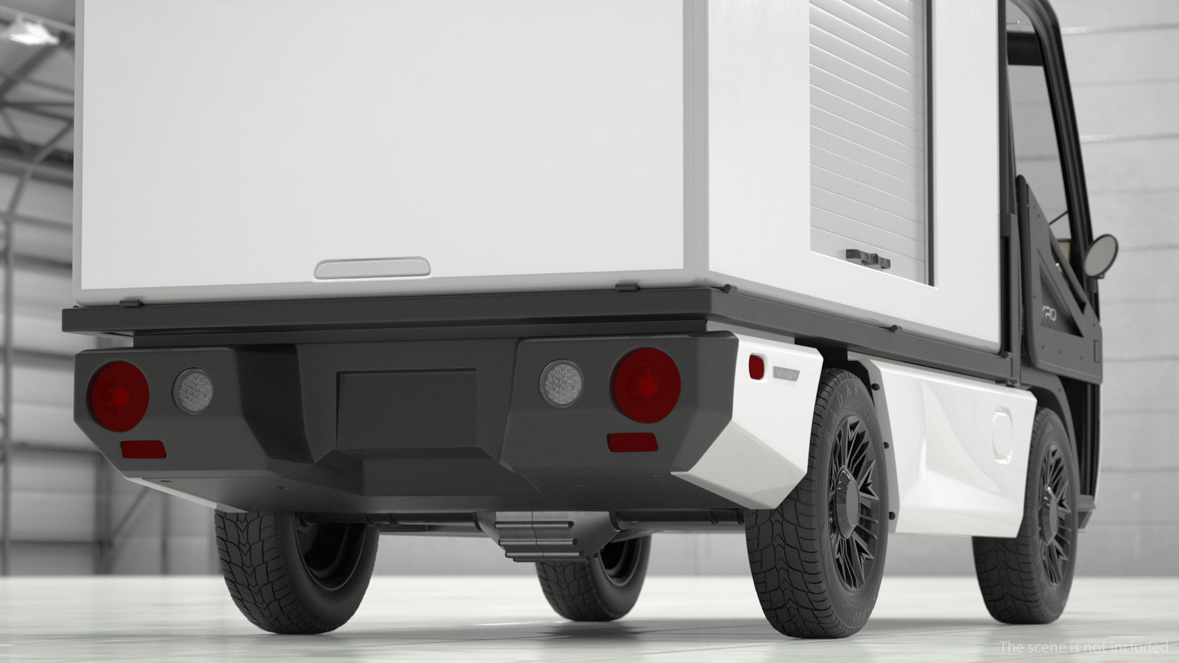 AYRO Vanish Electric Mini Box Truck Rigged 3D