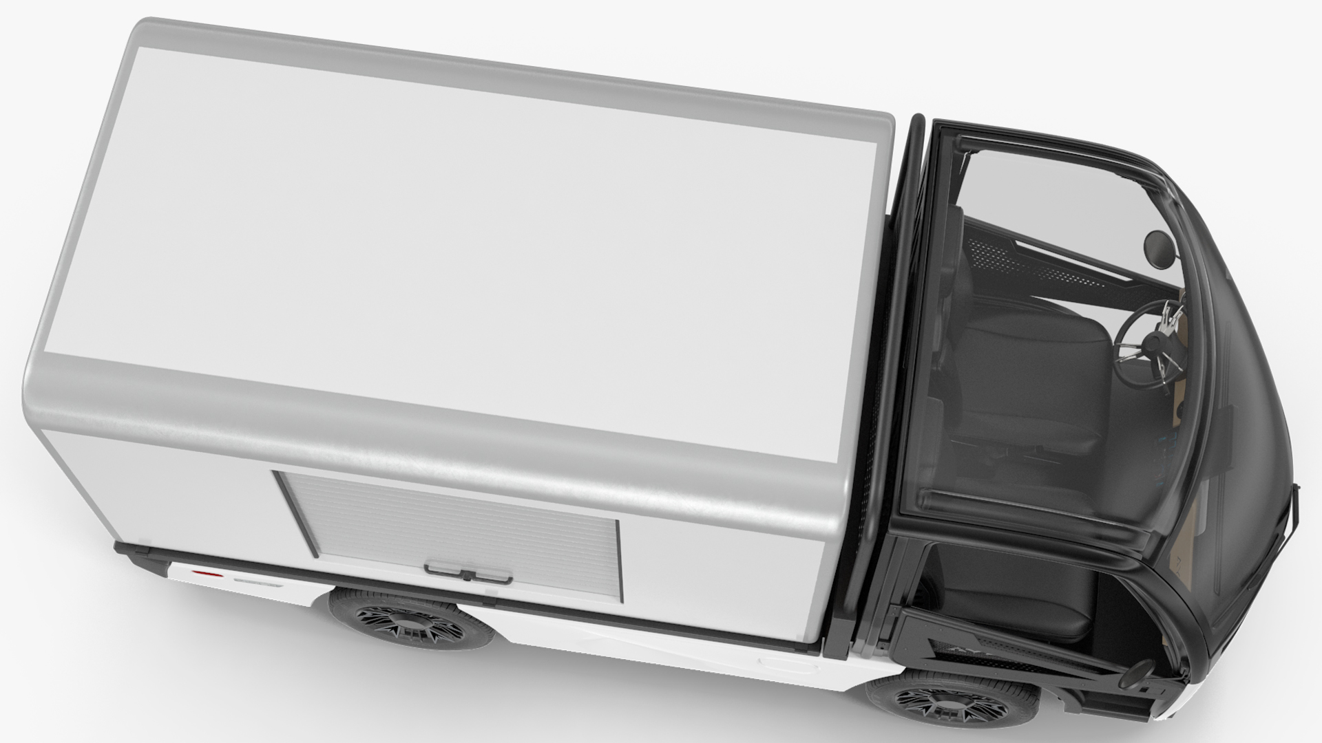 AYRO Vanish Electric Mini Box Truck Rigged 3D