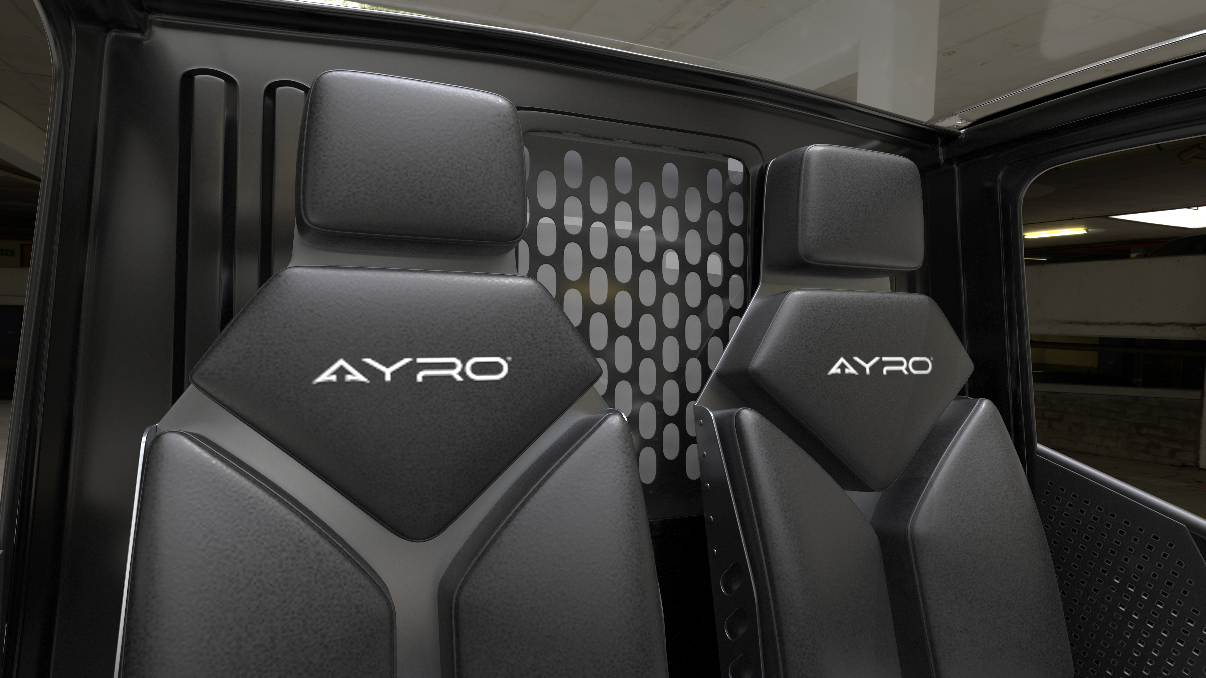 AYRO Vanish Electric Mini Box Truck Rigged 3D